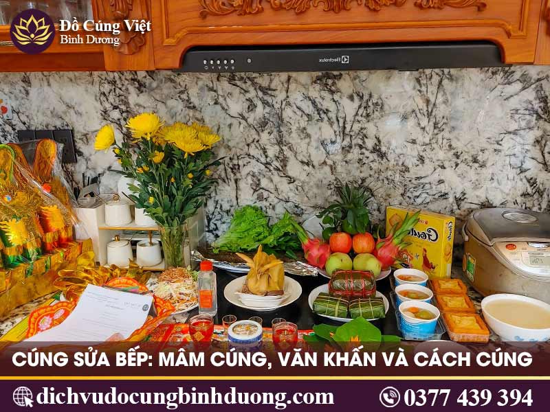 Cúng sửa bếp nhà mới: Lễ vật, văn khấn 3 Cúng sửa bếp nhà mới