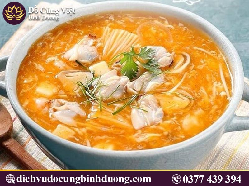 Top 10+ Thực Đơn Đầy Tháng Đơn Giản, Tự Làm Tại Nhà 6 Súp trong tiệc đầy tháng cho con